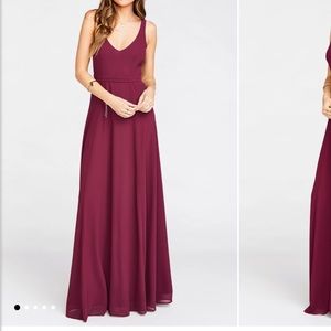 Show Me Your Mumu Jenn Maxi Bridesmaid Dress